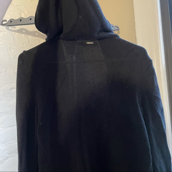 SLVR by Adidas cardigan sweater w belt and hood - Picture 4 of 7